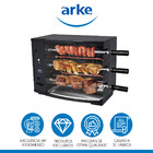 Churrasqueira Assadora Rotativa Elétrica 3 Espetos 55 Cm Vitt