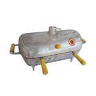 Churrasqueira Bafinho Alumínio Grande Redonda 50x27x27cm