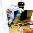 Churrasqueira Bafo A Carvão Portátil Com Grelha Para Casa, Ca