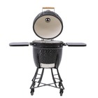 Churrasqueira Bafo Carvão Aço Inox Preto Naterial