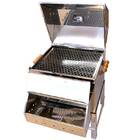 Churrasqueira Bafo Defumador 2 Funções Inox Sf5