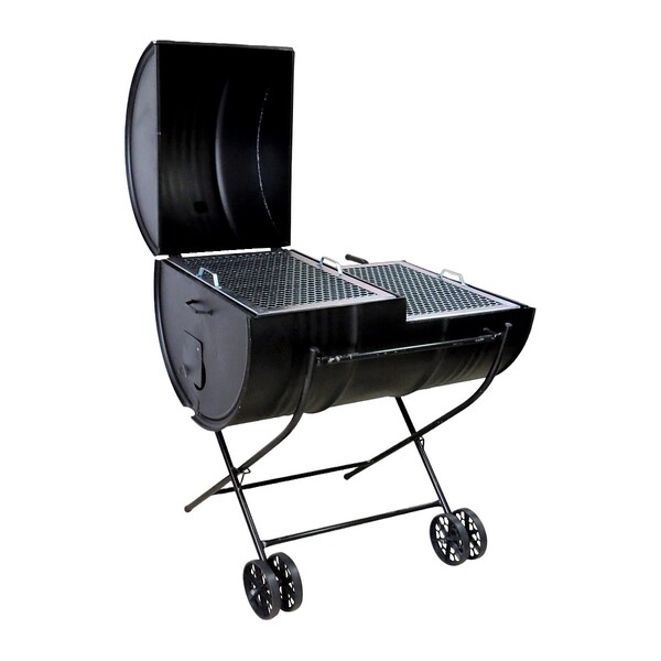 Churrasqueira Brasão Mista 200l Grelha Carrinho 100x80x55cm