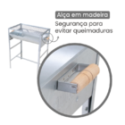 Churrasqueira Cariocão Aço Galvanizado Grelha Moeda Com Alças