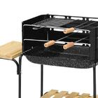 Churrasqueira Carvão California Com Rodinha Portátil Mor