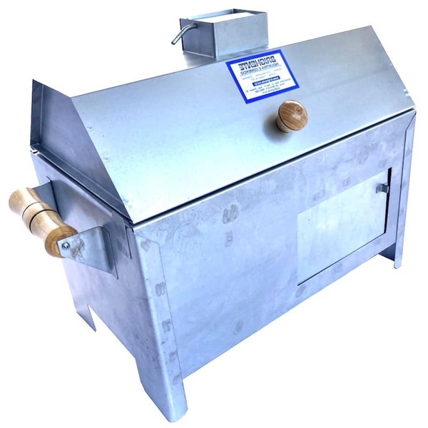 Churrasqueira Carvão P/ Apartamento Bafo Portátil Pzf8