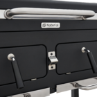 Churrasqueira Centaurus a Bafo Carvão 109x160cm Beta III Naterial