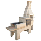 Churrasqueira Conjunto Média 0,63 Bege Churrasqueiras Universal