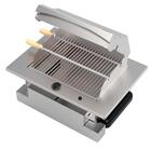 Churrasqueira Cooktop À Gás Gn Sem Fumaça De Embutir Aço Inox