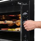 Churrasqueira de De Mesa Gás 2 Queimadores Preto 60,3x75,2 cm 36170-103290 Fischer