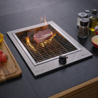 Churrasqueira de Embutir Elétrica 220V Inox 19x38,2 cm 31613-81800 Fischer