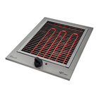 Churrasqueira de Embutir Elétrica 220V Inox 19x38,2 cm 31613-81800 Fischer