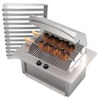 Churrasqueira De Embutir Saro A Gás Natural Gn Chegn