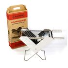 Churrasqueira De Inox Dobrável - Apto Pesca Camping Praia