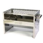 Churrasqueira De Inox Portátil A Carvão - Leve E Resistente