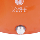 Churrasqueira de Mesa a Carvão Laranja Table Grill
