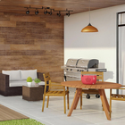 Churrasqueira de Mesa a Carvão Vermelha Table Grill