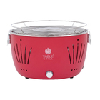 Churrasqueira de Mesa a Carvão Vermelha Table Grill