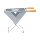 Churrasqueira Dobrável Portátil Maleta A Carvão