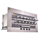 Churrasqueira E Assador A Gás De Embutir 15 Espetos Gás Natur