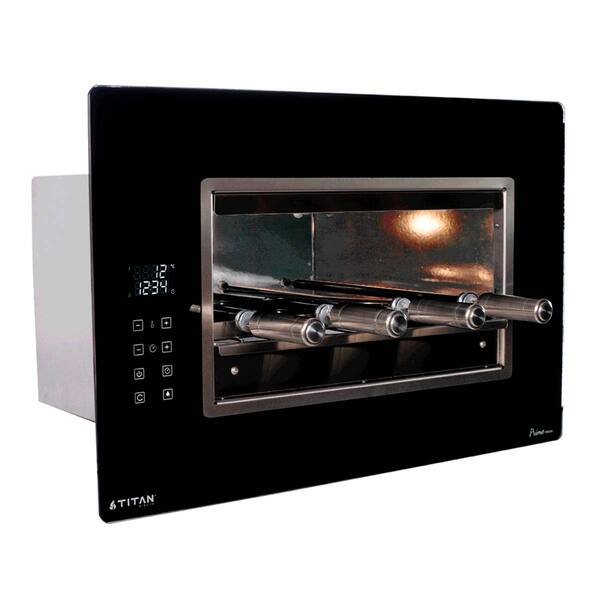 Churrasqueira Elétrica De Embutir 4 Espetos Prime Touch 220v