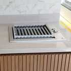 Churrasqueira Elétrica De Embutir Em Bancada - 3300w - Inox 3