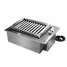 Churrasqueira Elétrica De Embutir Em Bancada - 3300w - Inox 3