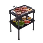 Churrasqueira Elétrica Grill Churrasco Cozinha Espetos Portat