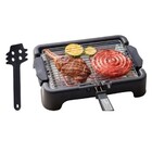 Churrasqueira Elétrica Grill Portátil Churrasco Espetos Casa