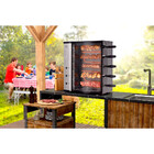 Churrasqueira Elétrica Hidro 5 Espetos Rotativos