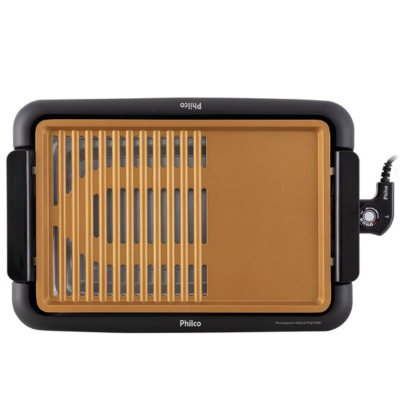 Churrasqueira Elétrica Philco Com Bandeja Pcq1500d