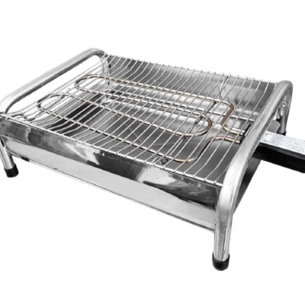 Churrasqueira Elétrica Tok Grill Light Il 220 Volts Prateada