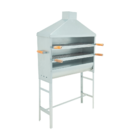 Churrasqueira Espetinho Galvanizada Com Coifa - Gudim