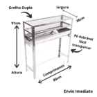 Churrasqueira Espetinho Profissional Inox 80x28