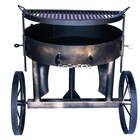 Churrasqueira Ferro Rustica Argentina Gg 120cmx60cm