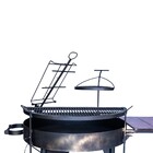 Churrasqueira Ferro Rustica Argentina Gg 120cmx60cm