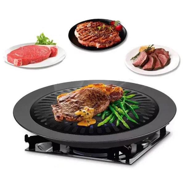 Churrasqueira Fogao Grelha Oriental Grill Antiaderente Assa T
