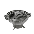 Churrasqueira Gengis Khan 3 Peças 28 Cm Diâmetro