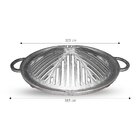 Churrasqueira Gengiskan Alumínio Fundido Completa