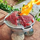 Churrasqueira Gengiskan Alumínio Fundido Completa