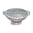 Churrasqueira Gengiskan Alumínio Fundido Completa