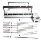 Churrasqueira Giratória Inox 5 Espetos Motor Direito - Longo