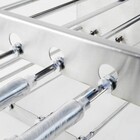 Churrasqueira Giratória Rotativa Premium 07 Espetos Inox Dupl