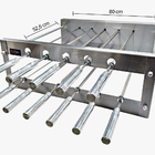 Churrasqueira Giratória Rotativa Premium 11 Espetos Inox Dupl