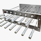 Churrasqueira Giratória Rotativa Premium 13 Espetos Inox Dupl