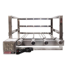 Churrasqueira Grill Giratório 4 Espetos De Inox Motor Removív