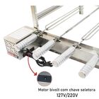 Churrasqueira Grill Giratório 7 Espetos De Inox Motor Removív