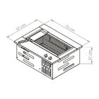 Churrasqueira Grill Top Chef De Embutir Inox