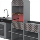 Churrasqueira Infantil Mini Chef Temática C/ Forno Grelha E A