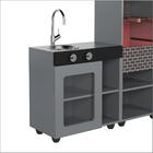 Churrasqueira Infantil Mini Chef Temática C/ Forno Grelha E A