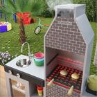 Churrasqueira Infantil Mini Chefe Temática C/ Forno Grelha E